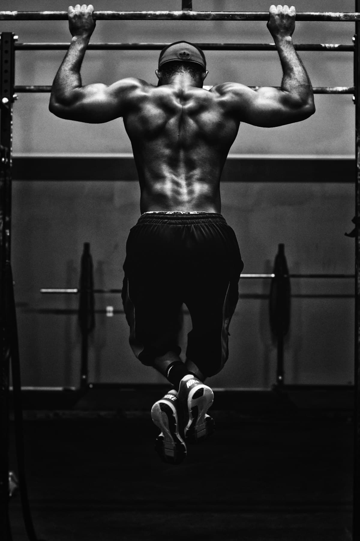 Athlet beim Krafttraining